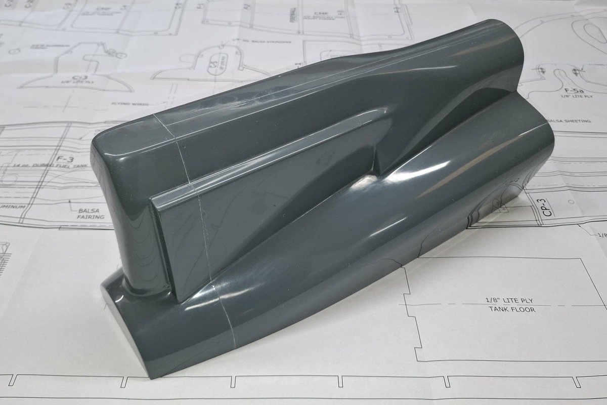 Cowl_2 DH.71 Tiger Moth Cowling 1/3 Scale - Image 1